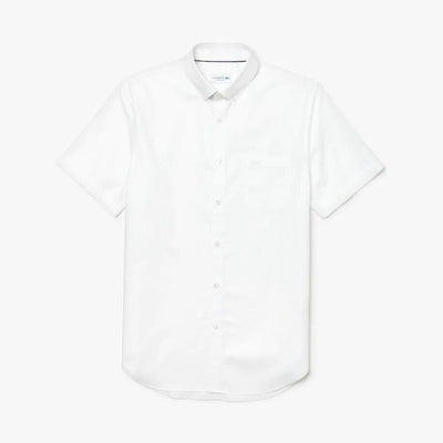 Chemisette Lacoste coupe droite mini piqué coton