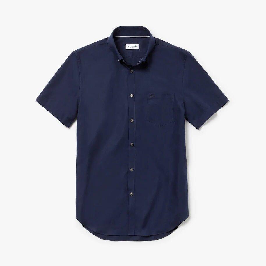 Chemisette Lacoste coupe droite mini piqué coton