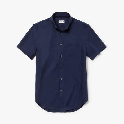 Chemisette Lacoste coupe droite mini piqué coton