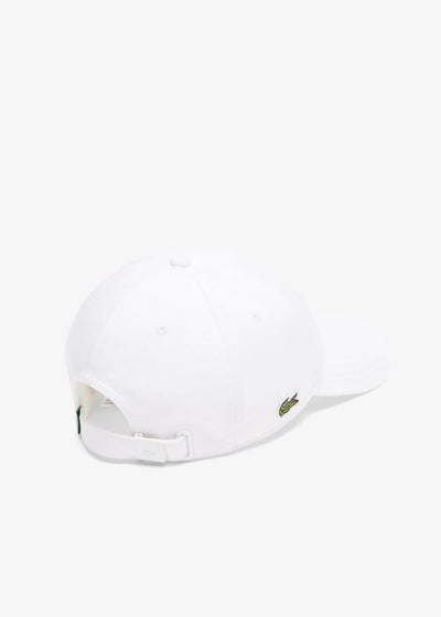 Casquette Lacoste blanche