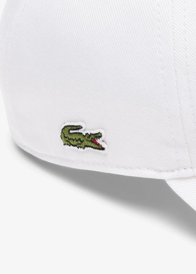 Casquette Lacoste blanche