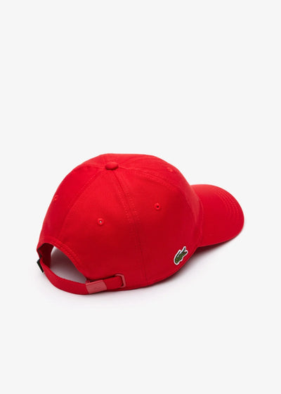 Casquette Lacoste rouge