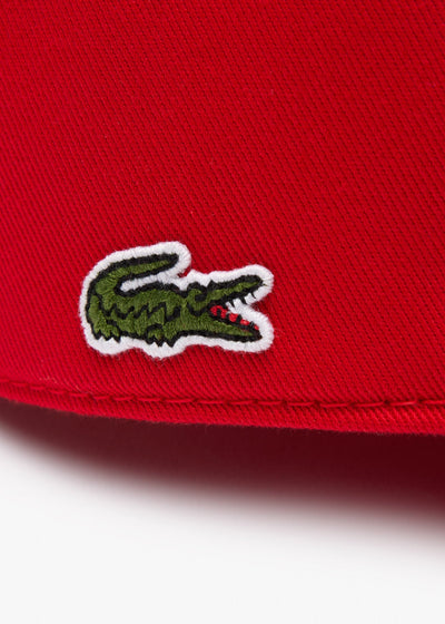 Casquette Lacoste rouge