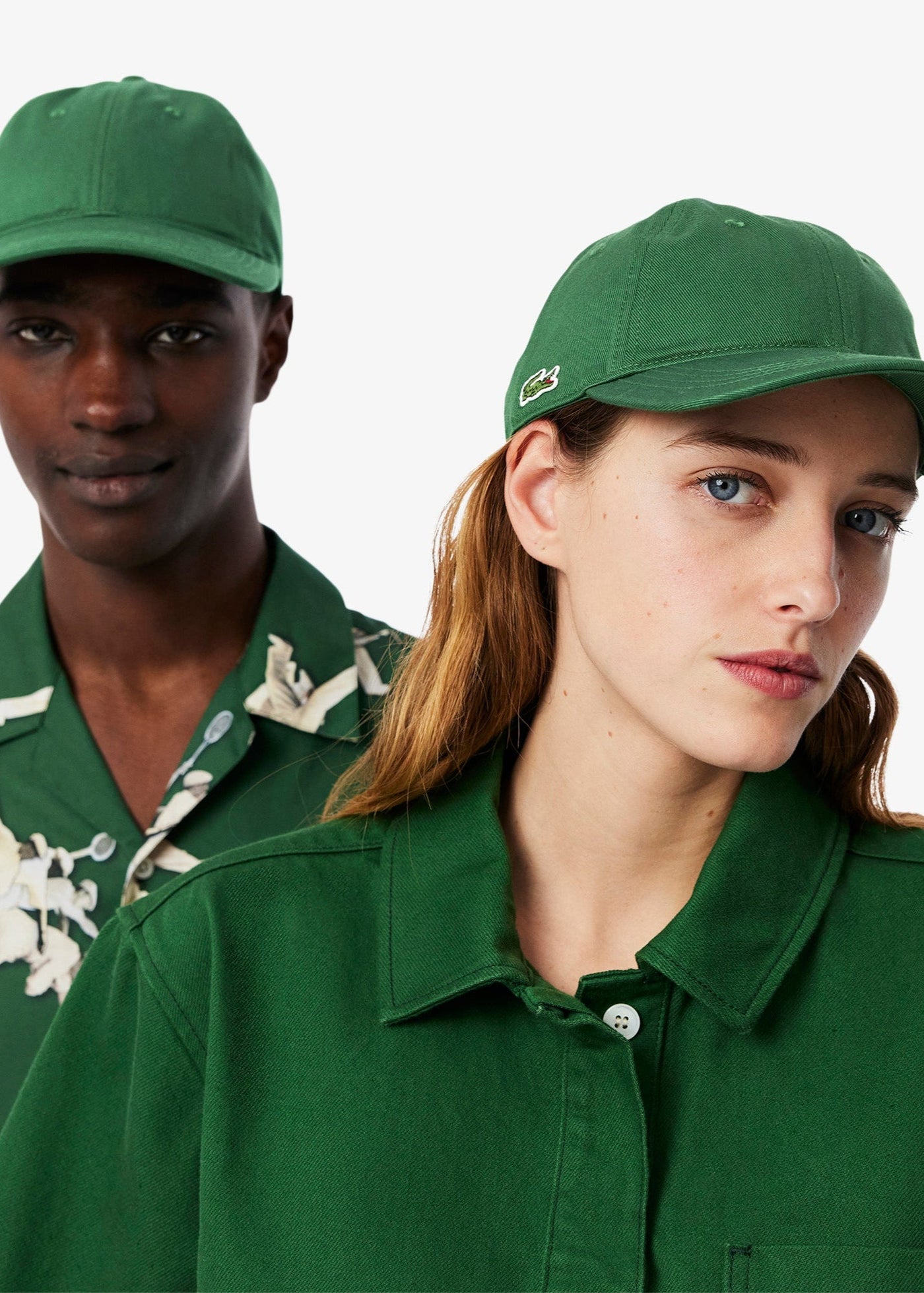 Casquette Lacoste verte