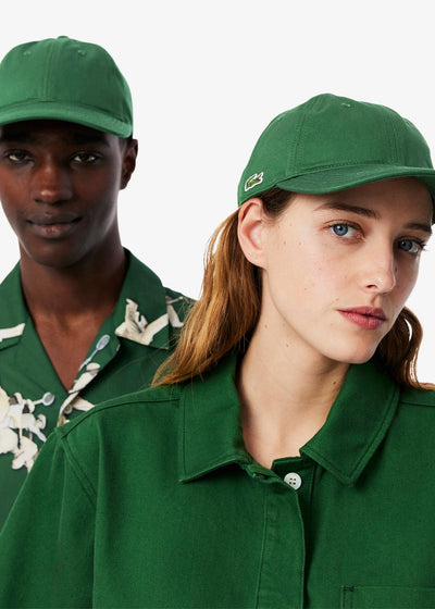 Casquette Lacoste verte