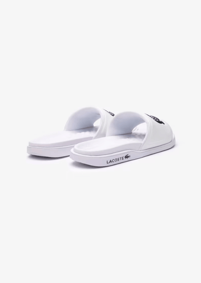 Claquettes Lacoste blanches