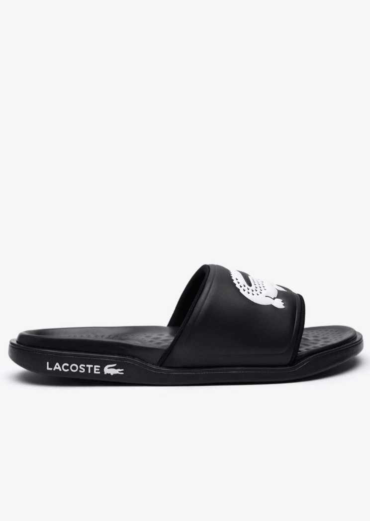 Claquettes Lacoste noires