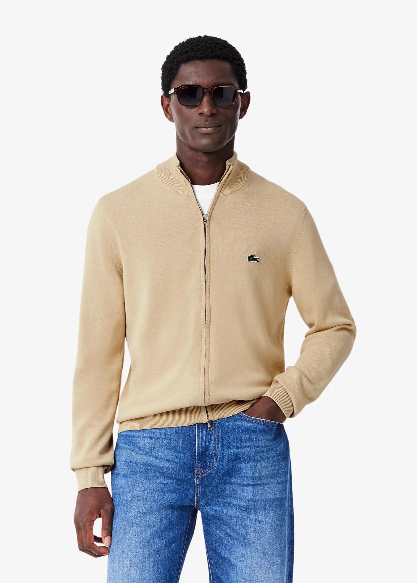 Gilet Lacoste beige