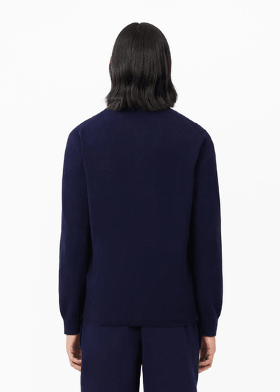 Gilet zippé Lacoste marine