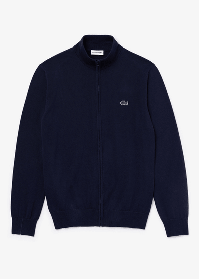 Gilet zippé Lacoste marine
