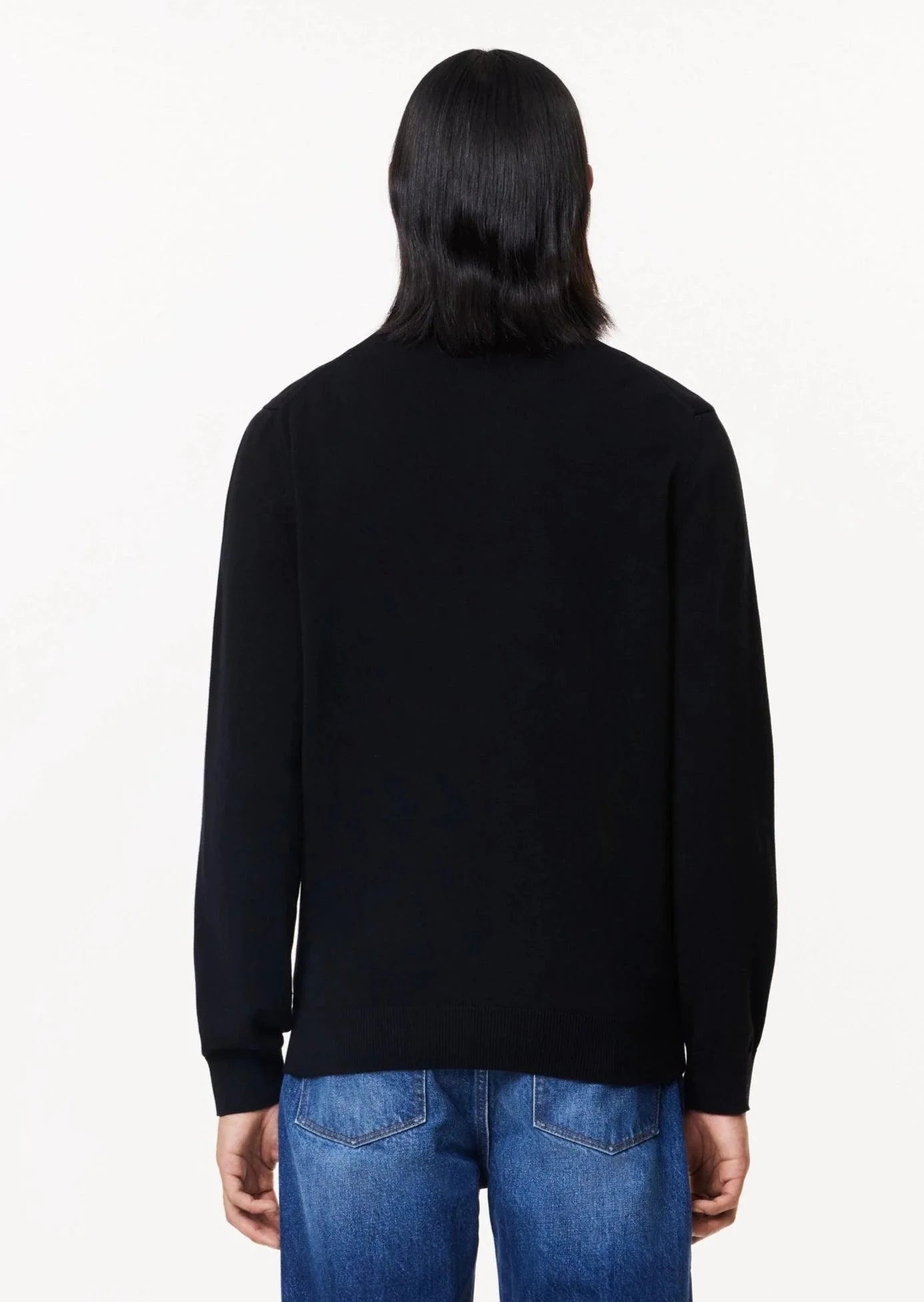 Gilet zippé Lacoste noir