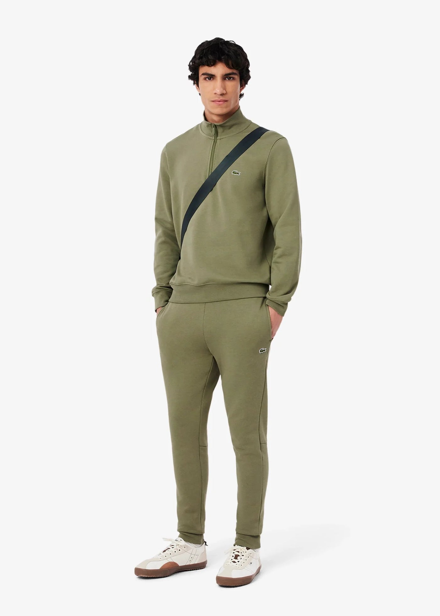 Pantalon de jogging Lacoste kaki