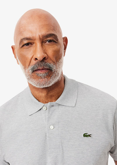 Polo Lacoste gris chiné