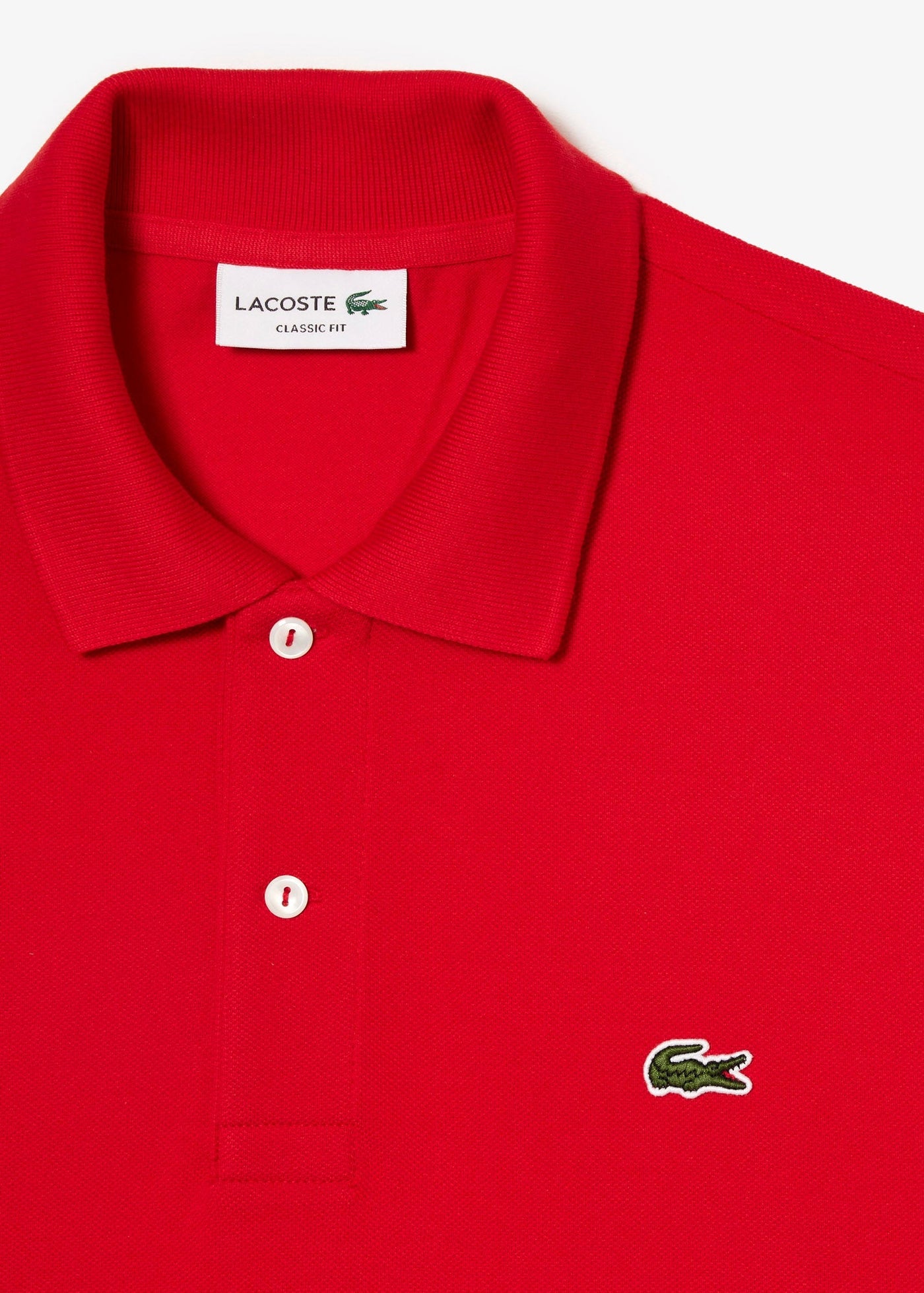 Polo L.12.12 Lacoste rouge