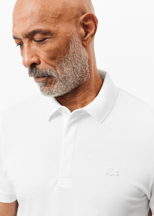 Polo Paris Lacoste blanc