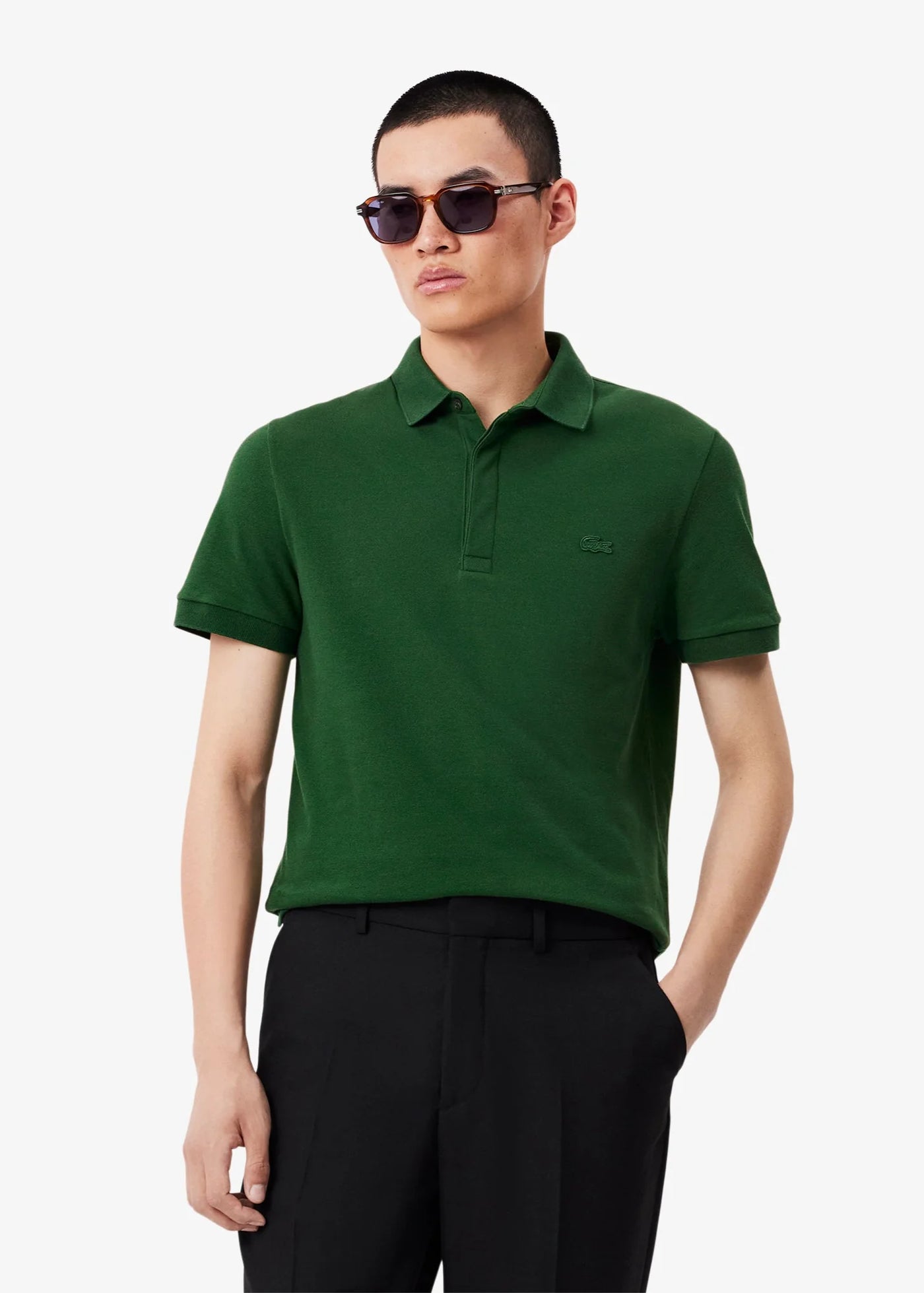 Polo Paris Lacoste vert
