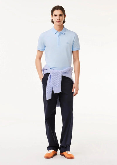 Polo Paris Lacoste bleu clair