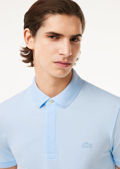 Polo Paris Lacoste bleu clair