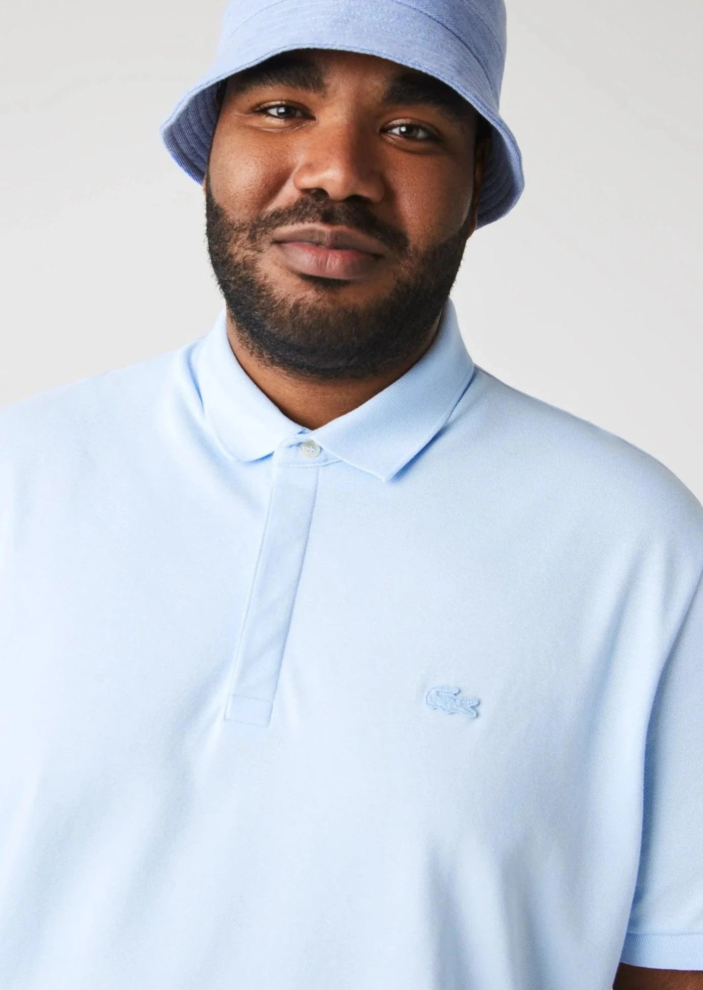 Polo Paris Lacoste bleu clair