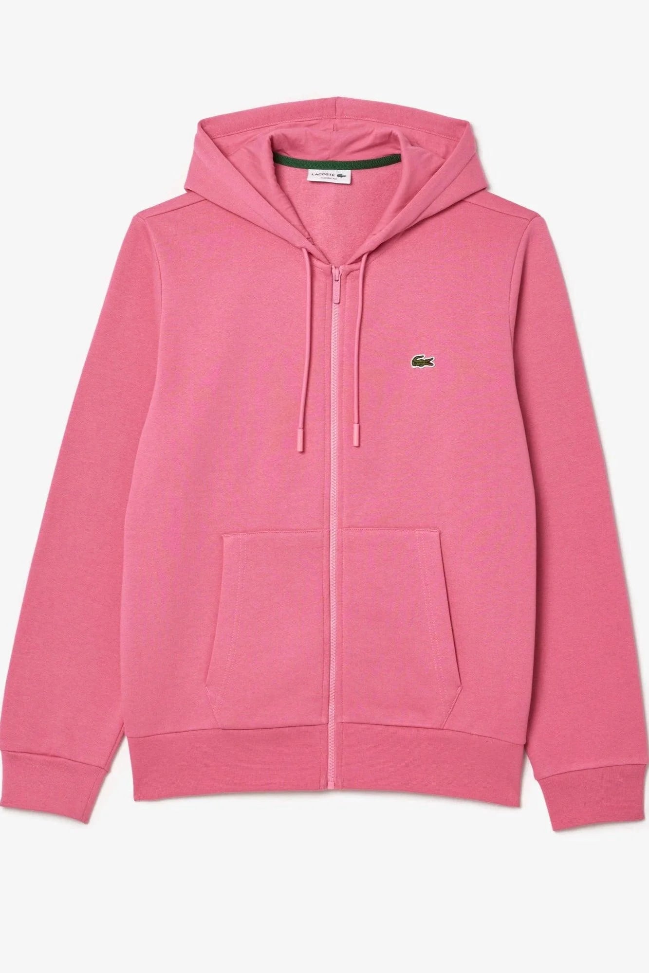 Sweat à capuche Lacoste rose