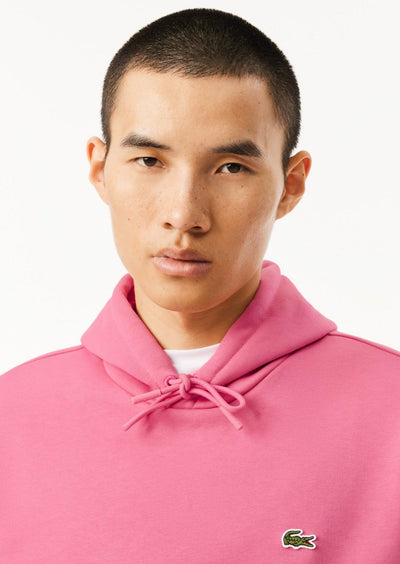 Sweat à capuche Lacoste rose