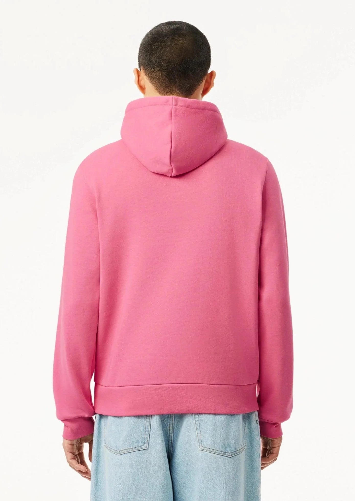 Sweat à capuche Lacoste rose