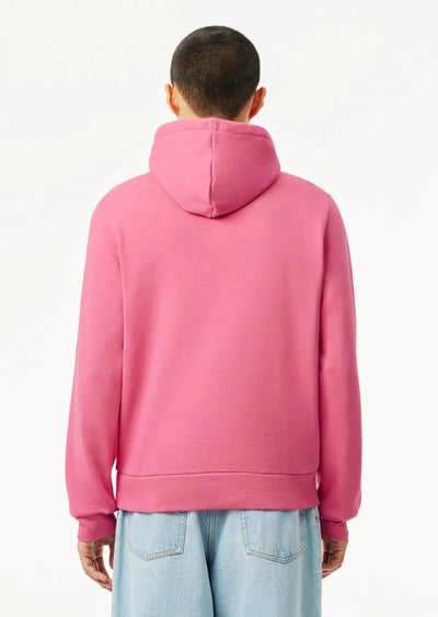 Sweat à capuche Lacoste rose