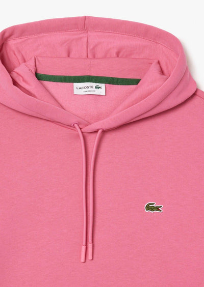 Sweat à capuche Lacoste rose