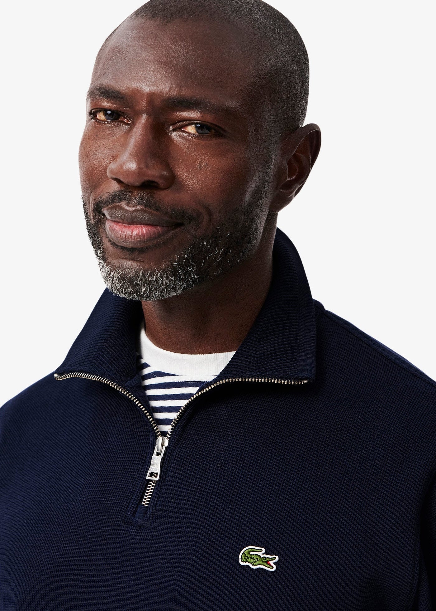 Sweat camionneur Lacoste marine