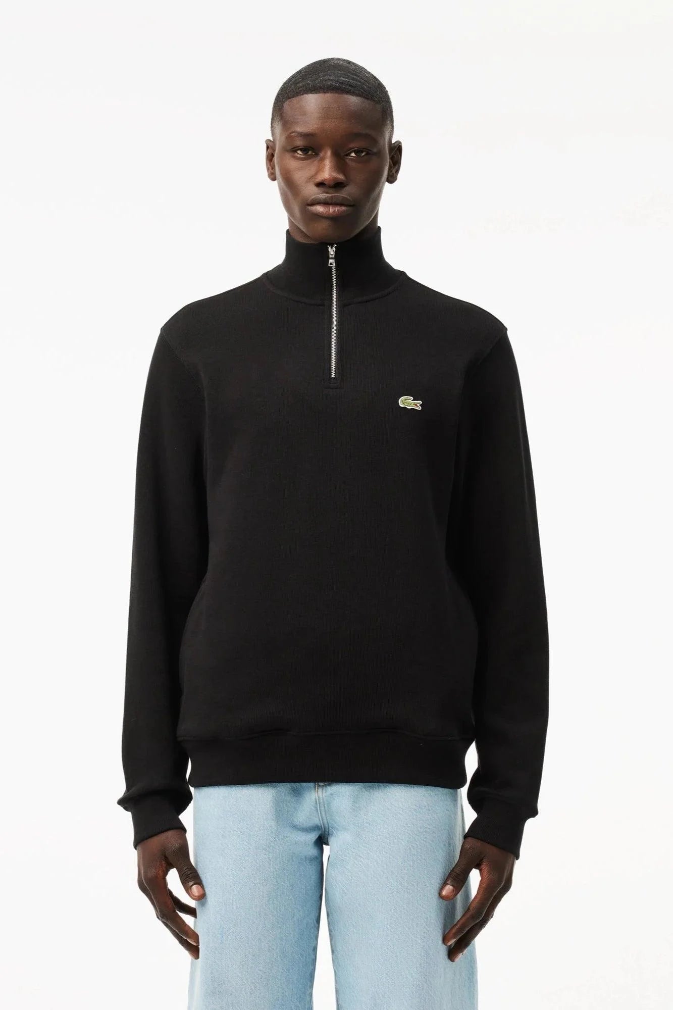 Sweat camionneur Lacoste noir