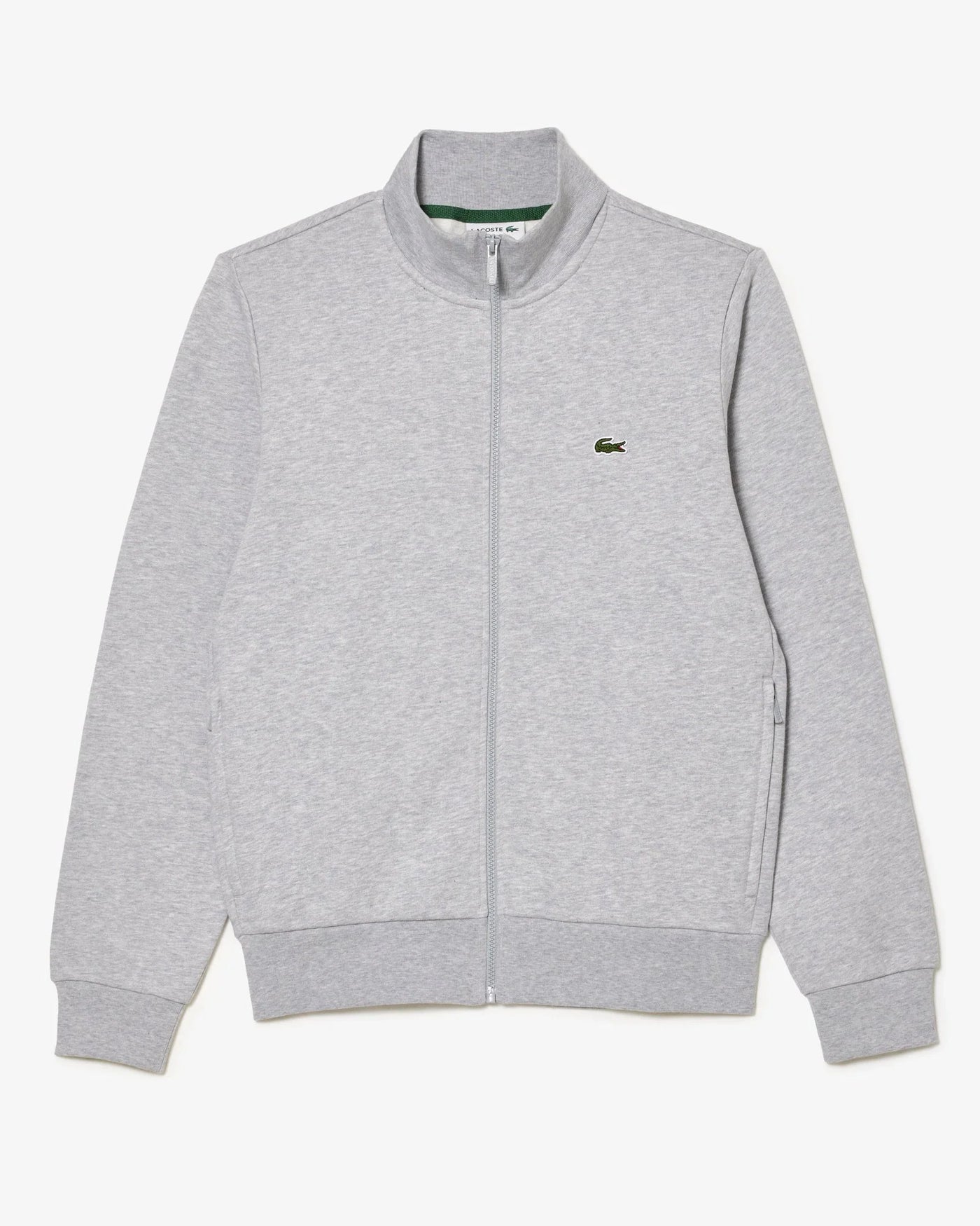 Sweat zippé Lacoste gris