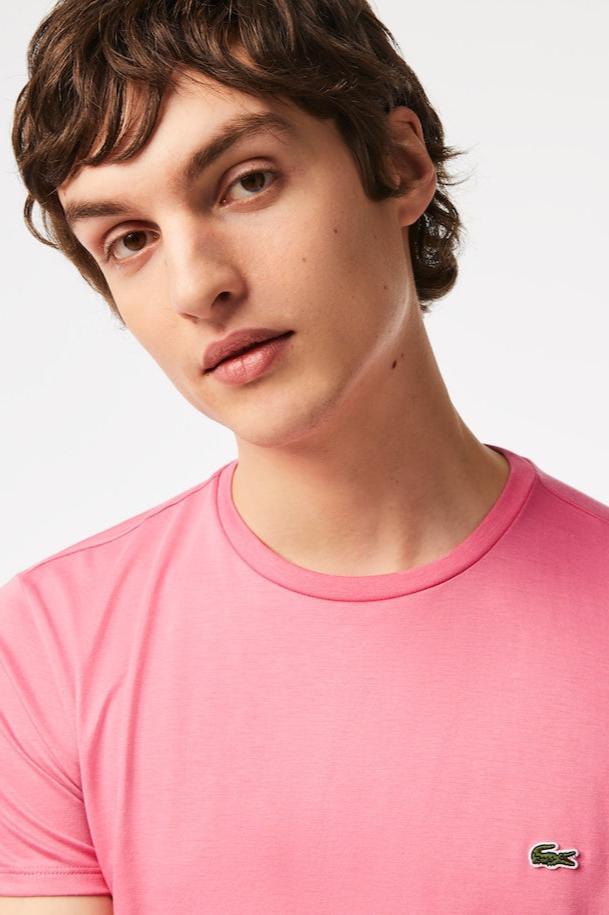 T-Shirt Lacoste rose