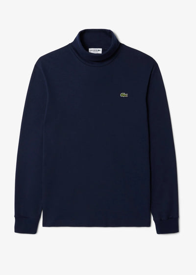 T-Shirt col roulé Lacoste marine