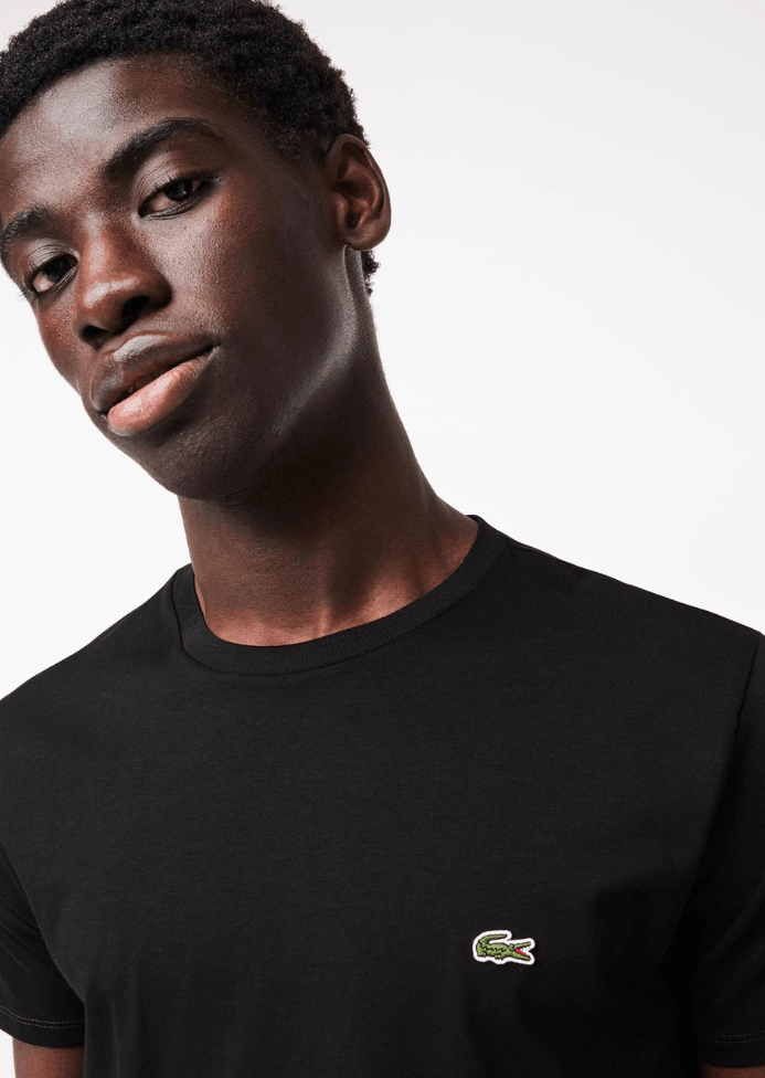 T-shirt Lacoste noir