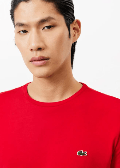 T-shirt Lacoste rouge