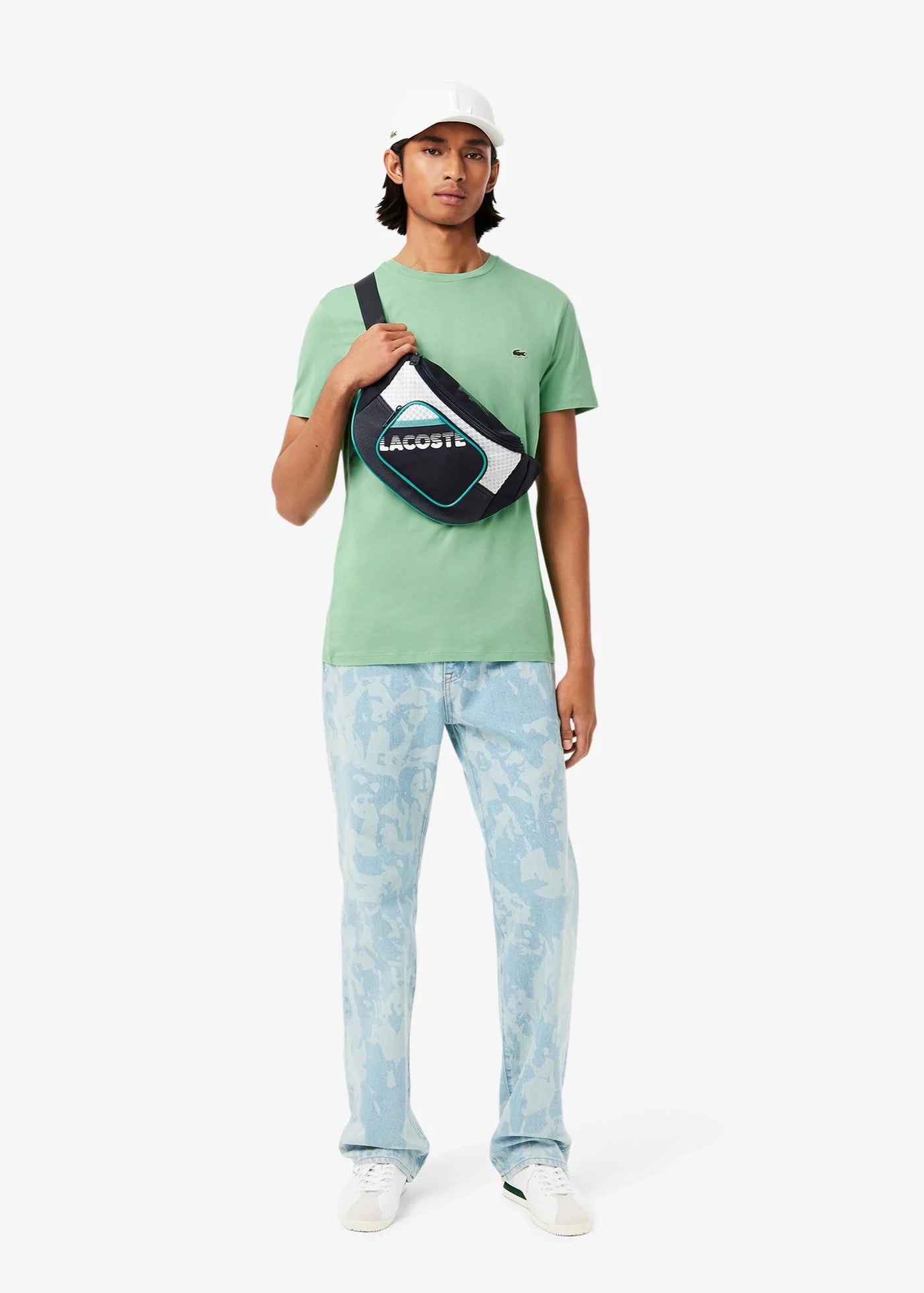 T-shirt Lacoste vert