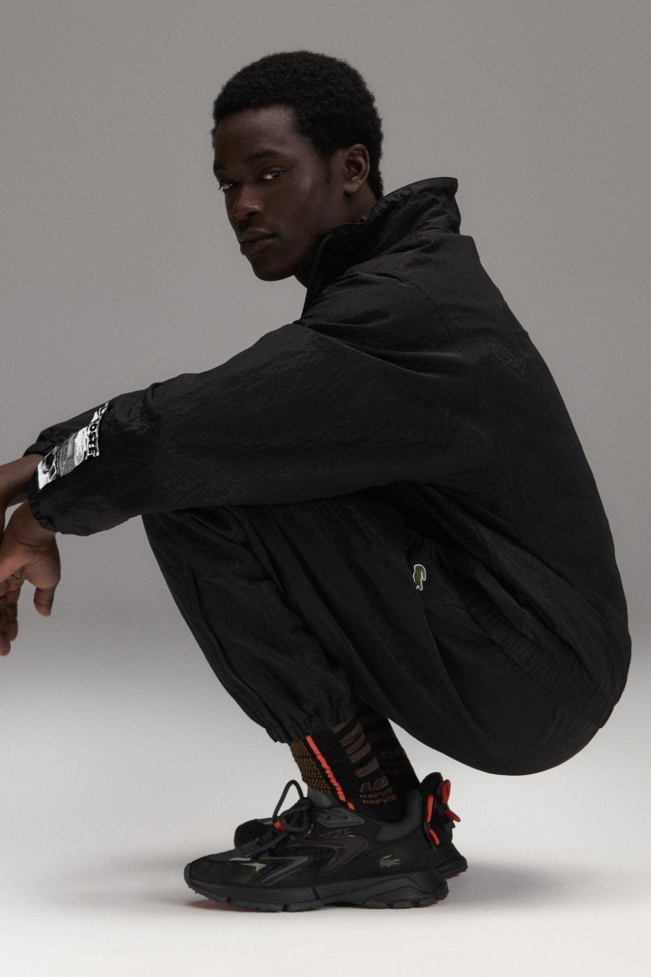 Baskets Lacoste noires